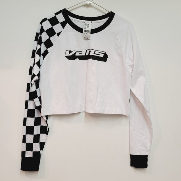 Vans Black and White Checkered Crop Top - Picture 5 of 5